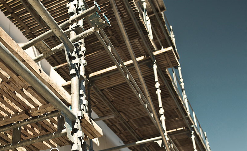 Hyra Byggställning & Montera Väderskydd