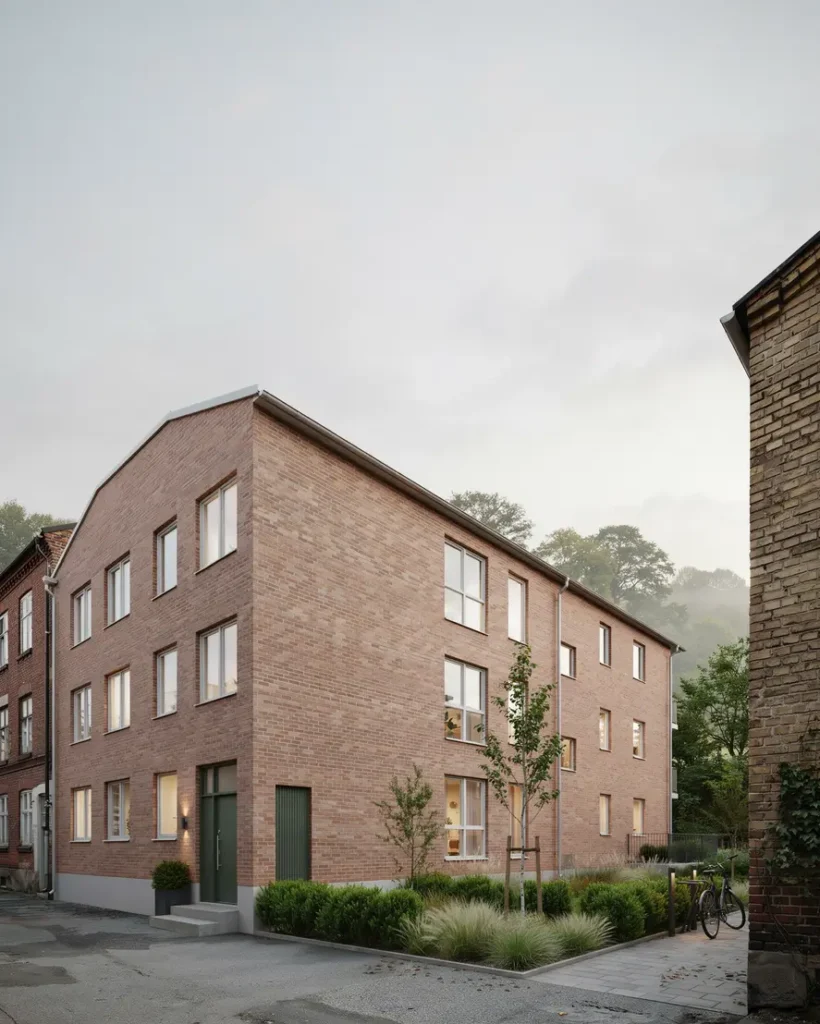 fasadrenovering och f nsterbyte p flerbostadshus i flogsta