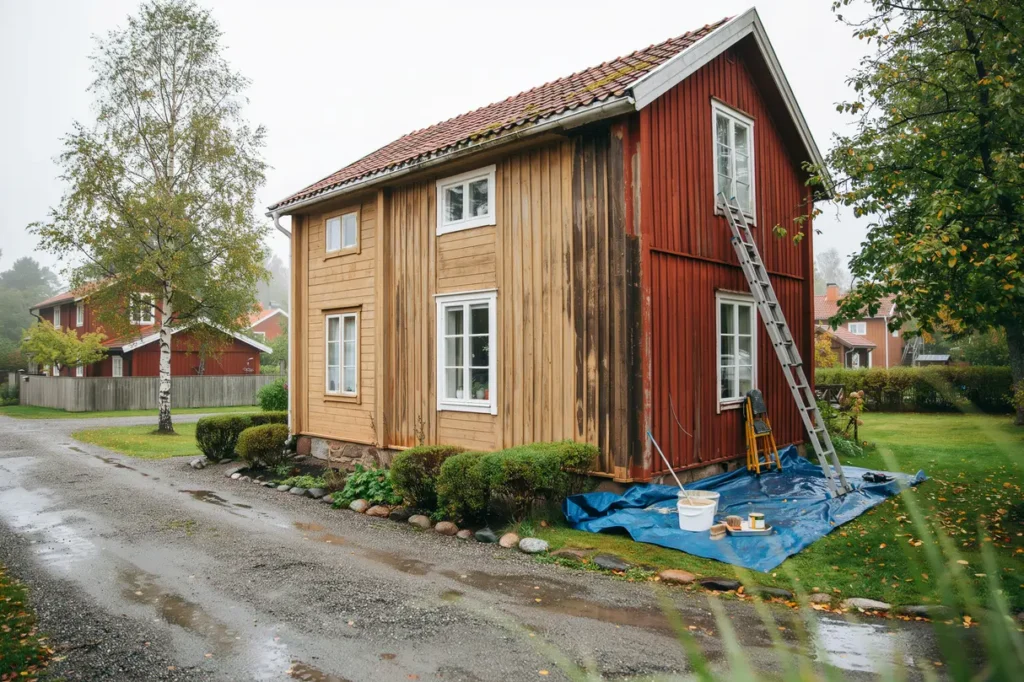 fasadtv tt och m lning av tr fasad r tt ordning intervall och vanliga misstag